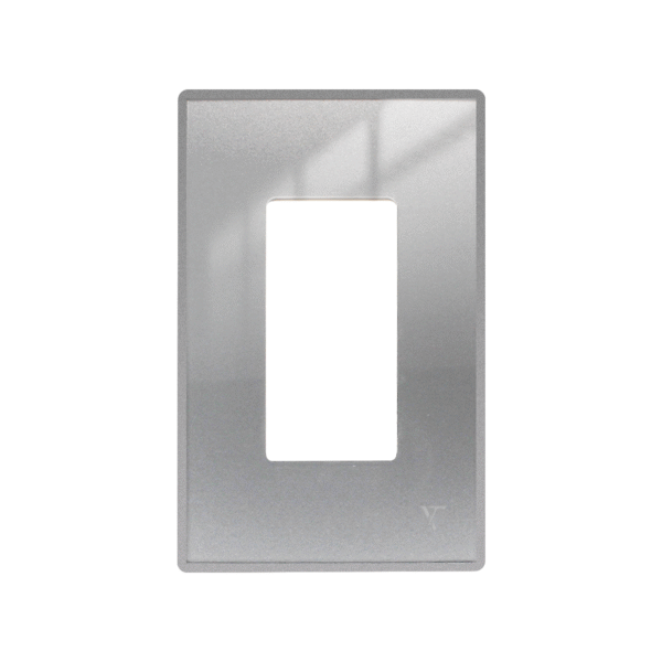 1 gang grey grey frame